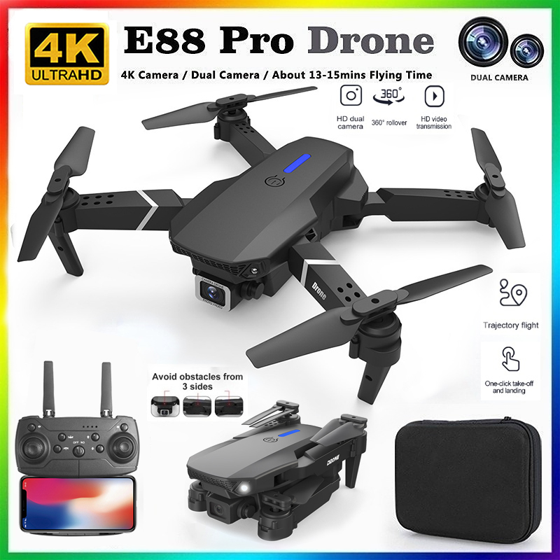 Drone Photogrammetry - 2026 BARU E88 Drone Profesional HD