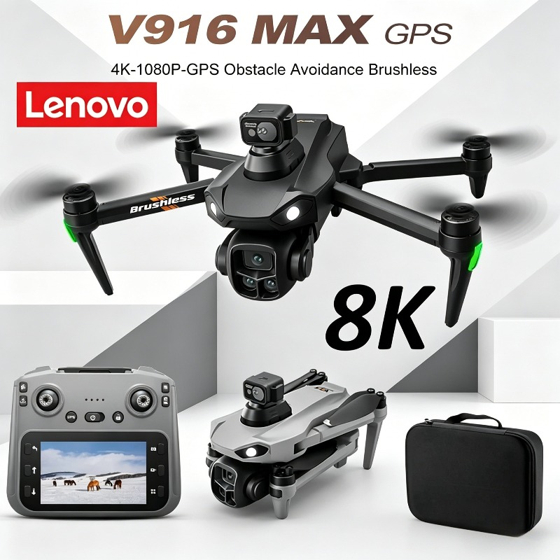 Drone Photogrammetry - Lenovo V916MAX Drone Profesional 8K HD