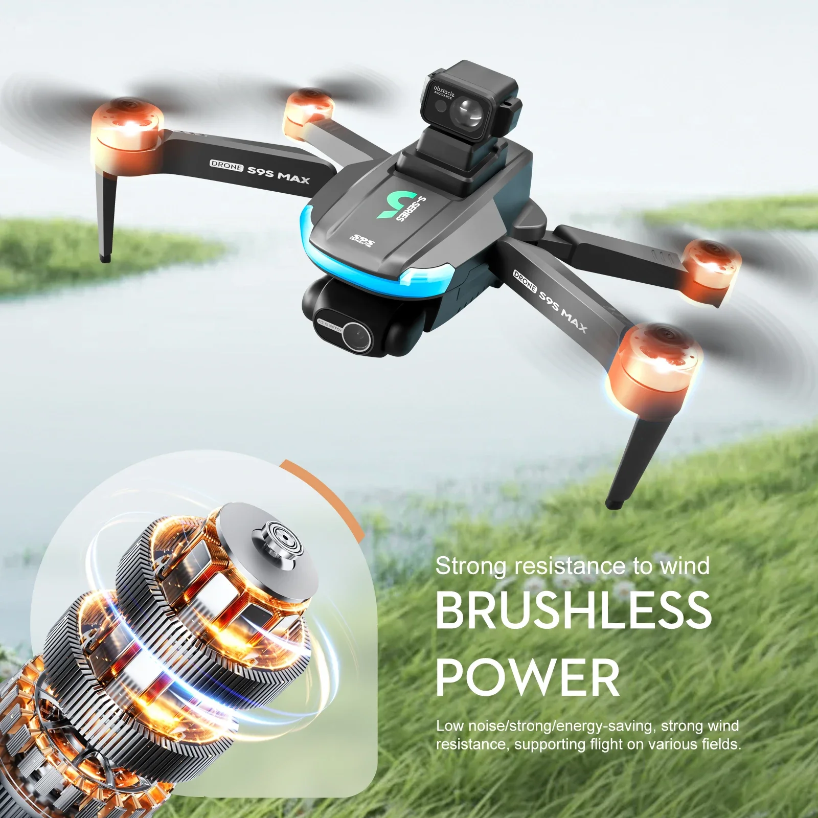 Drone MINI S9S MAX Baru 4K 2 S - Drone Cinematic ulasan dan harga