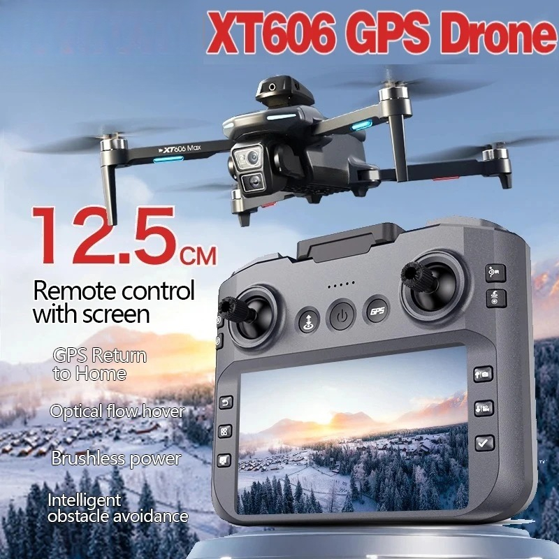 Drone GPS XT606 MAX Asli 4k Pr - Drone Photogrammetry ulasan dan harga