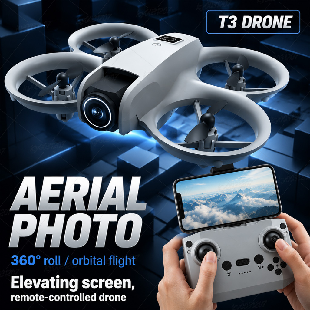 Drone Mini T3 8K BARU dengan K - Drone Lidar ulasan dan harga