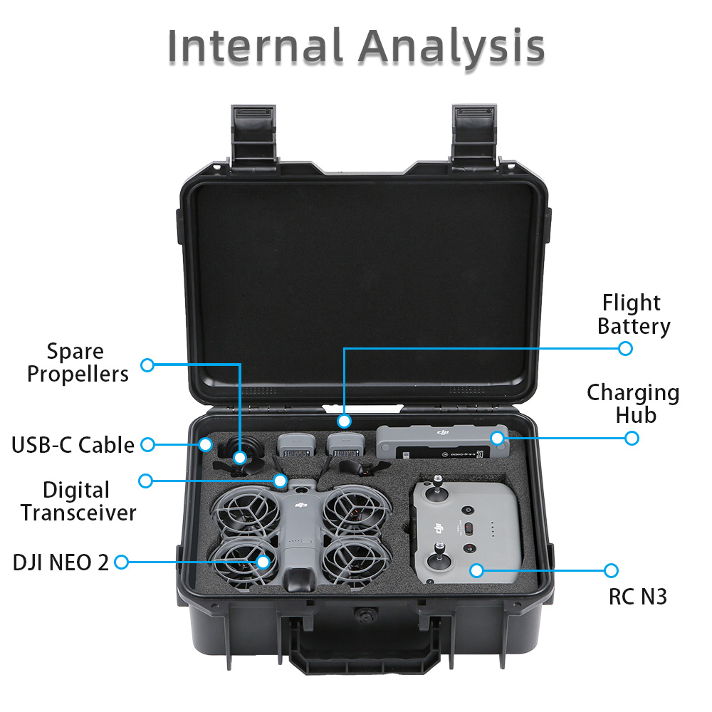 Untuk DJI NEO 2 Tas Casing Tah - Drone Lidar ulasan dan harga