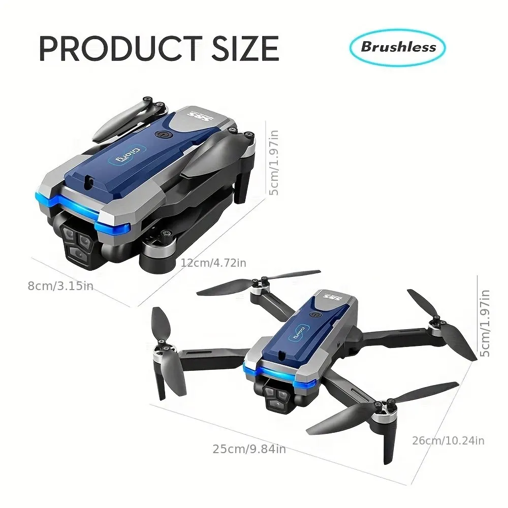 S8S Drone lipat 5G Wifi 8K HD, - Drone Cinematic ulasan dan harga