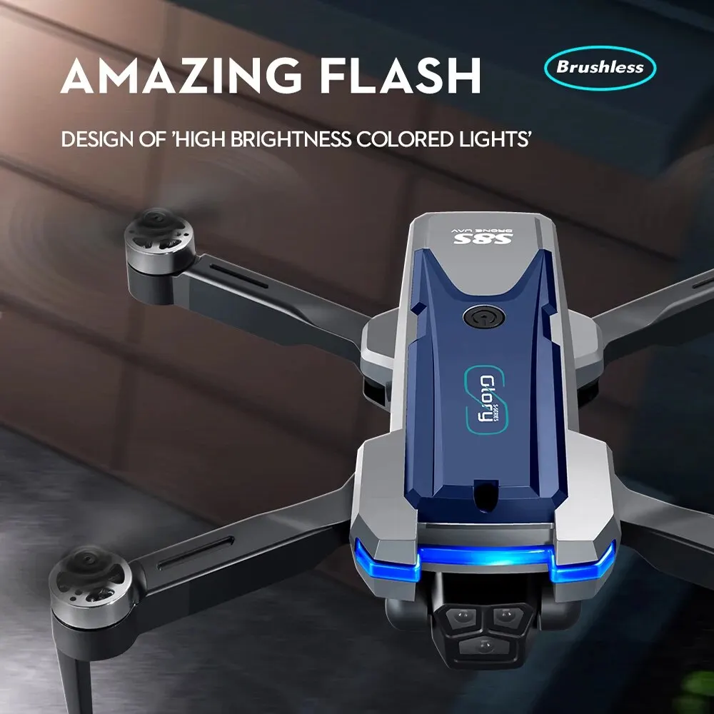 S8S Drone lipat 5G Wifi 8K HD, - Drone Cinematic ulasan dan harga